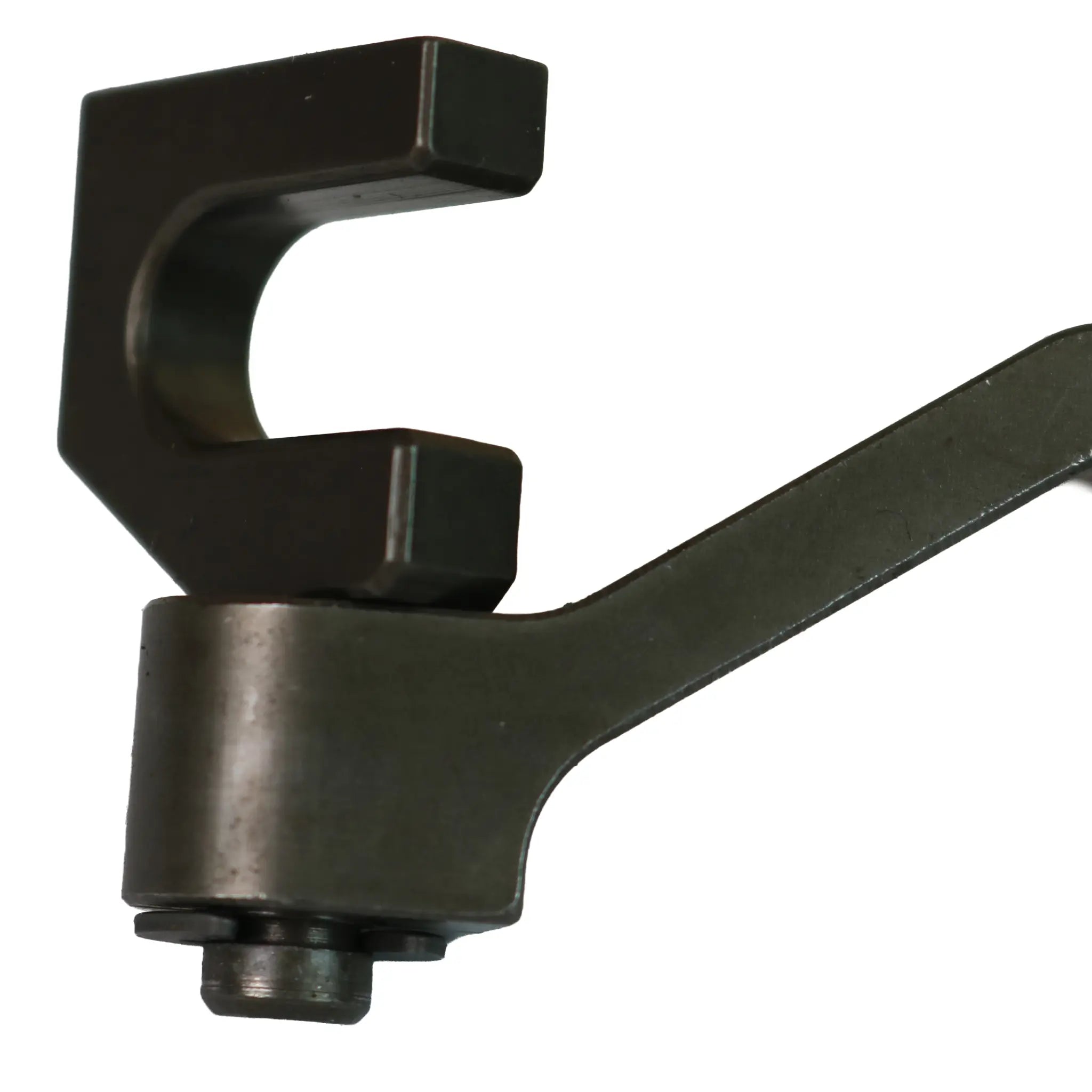 Simson CNC Schwenkhebel mit Schaltgabel – Seitenansicht oben