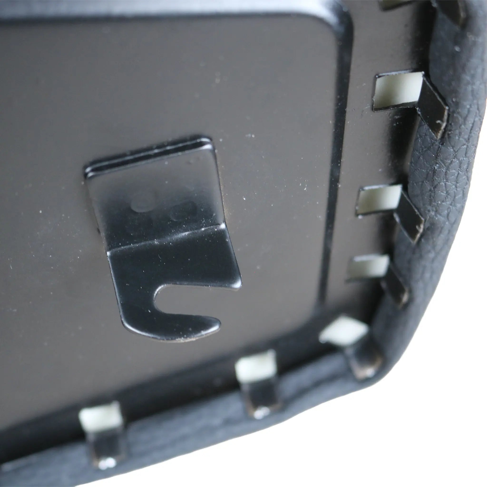 Simson flache Custom Sitzbank S51 Quernähte Mikrofaser-Velours Aufhängung vorne