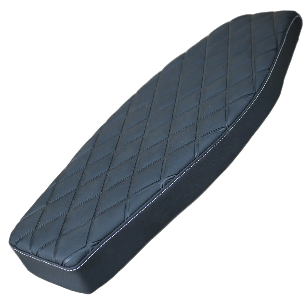Simson Custom Sitzbank flach – Rautenprägung Schwarz für S50/S51/S70