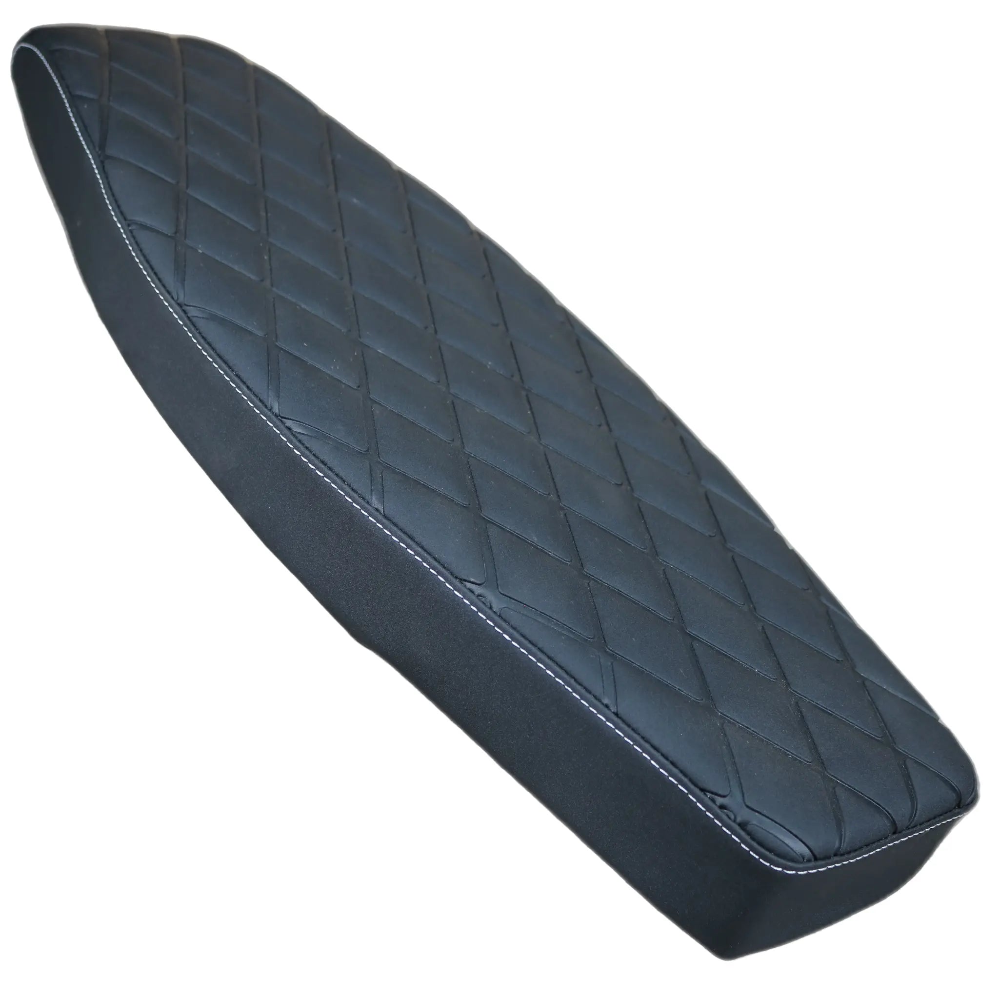 Flache Bauform – Simson Custom Sitzbank S51 Seitenansicht vorne rechts