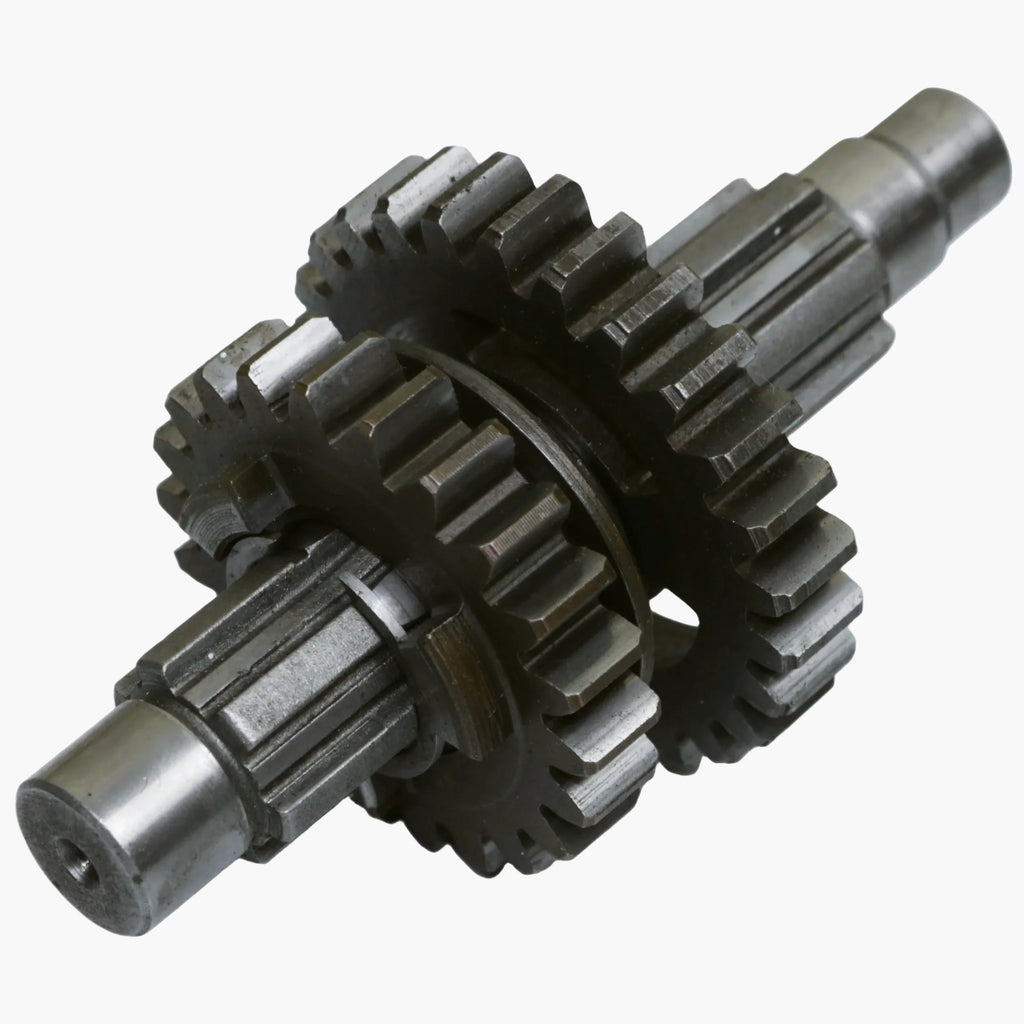 Vorgelegewelle MZ ETZ 125 150 mit vormontierten Gangrädern – Original DDR NOS